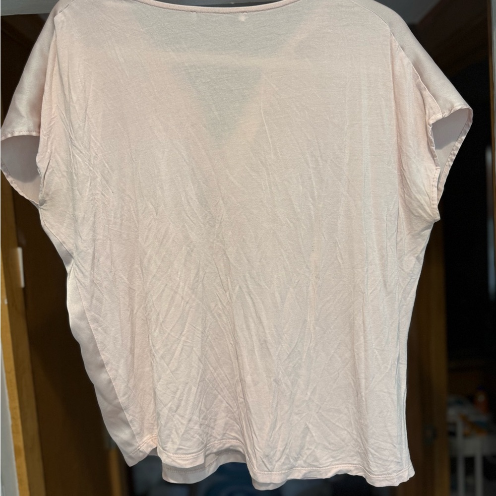 Gorgeous light pink Mango top EUC - Picture 3 of 5